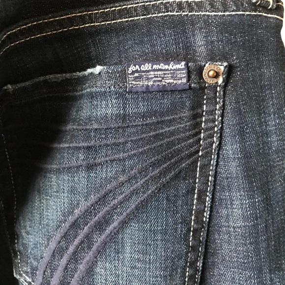 7 for all mankind flare jeans - - Picture 4 of 5